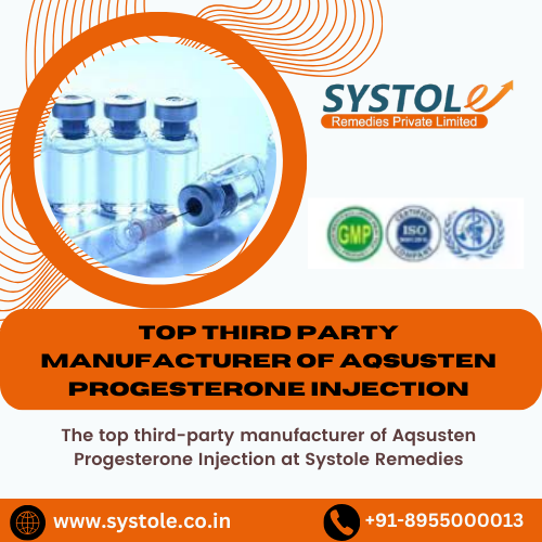 Top Third Party Manufacturer of Aqsusten Progesterone Injection