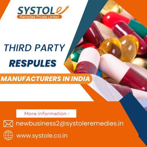 Third Party Respules Manufacturers in India