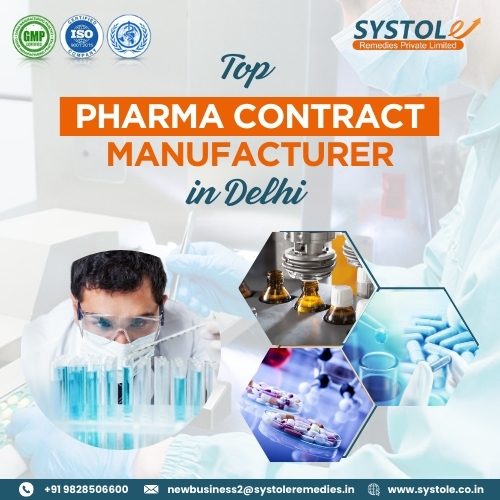 Top Pharma Contract Manufacturers in Delhi