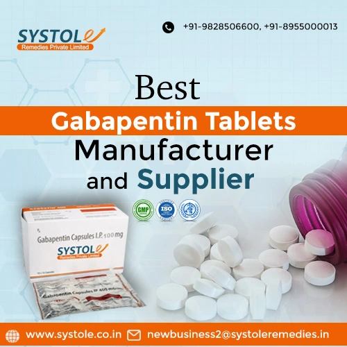 Top Gabapentin Tablet Manufacturers in India