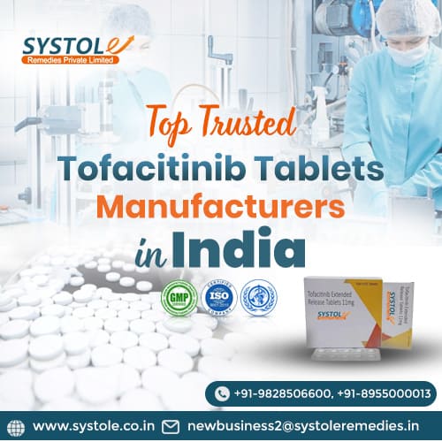 Tofacitinib Tablets Manufacturers in India